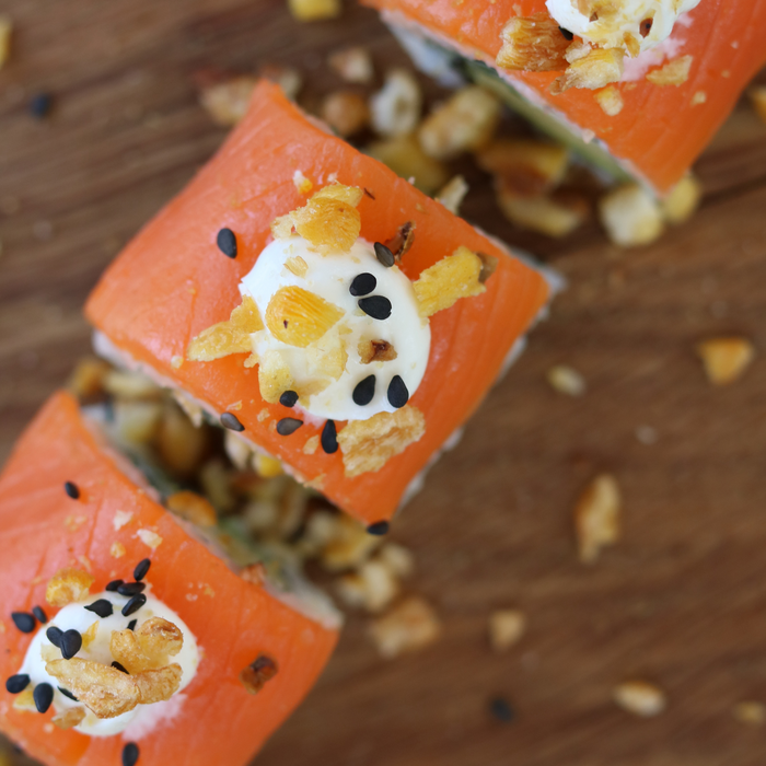 Gravlax & Cheese (8 pièces)
